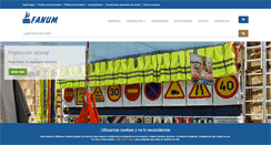 Desktop Screenshot of fanum.es